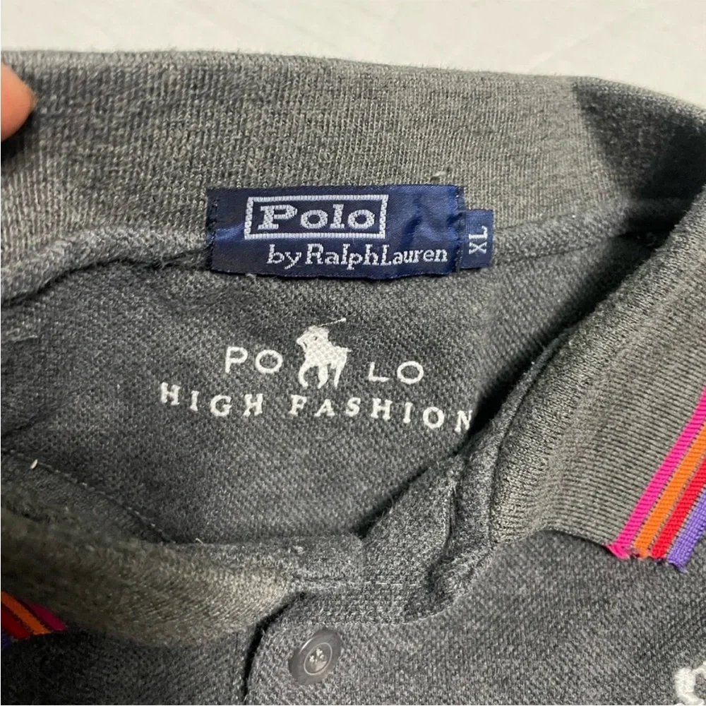 Polo Ralph Lauren Long Sleeve Polo Shirt Boys XL Big Pony  Rugby long sleeve